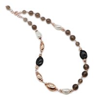 Collar Koliè 925 Mujer Elafos in Plata Quarzo CLELAFOS03 - CLELAFOS03